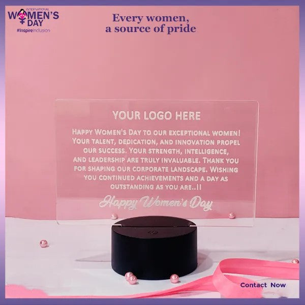 Acrylic Name LED Lamp