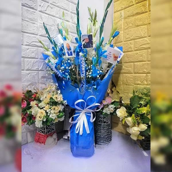 Blue Themed Bouquet
