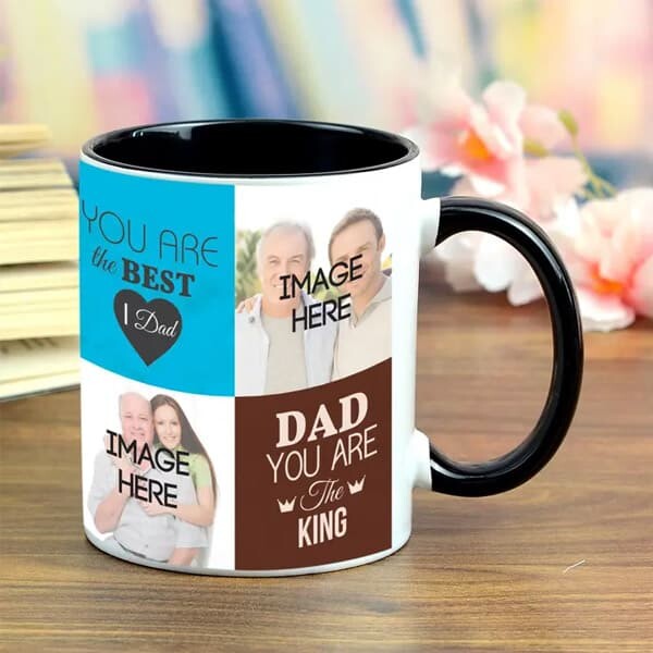 Best Dad Printed Mug 
