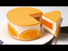 Peach Orange Mousse Cake 2 Lbs - My Store