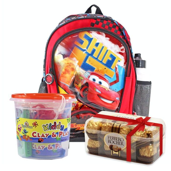 SchoolBagWithClay_FerreroRocherBox